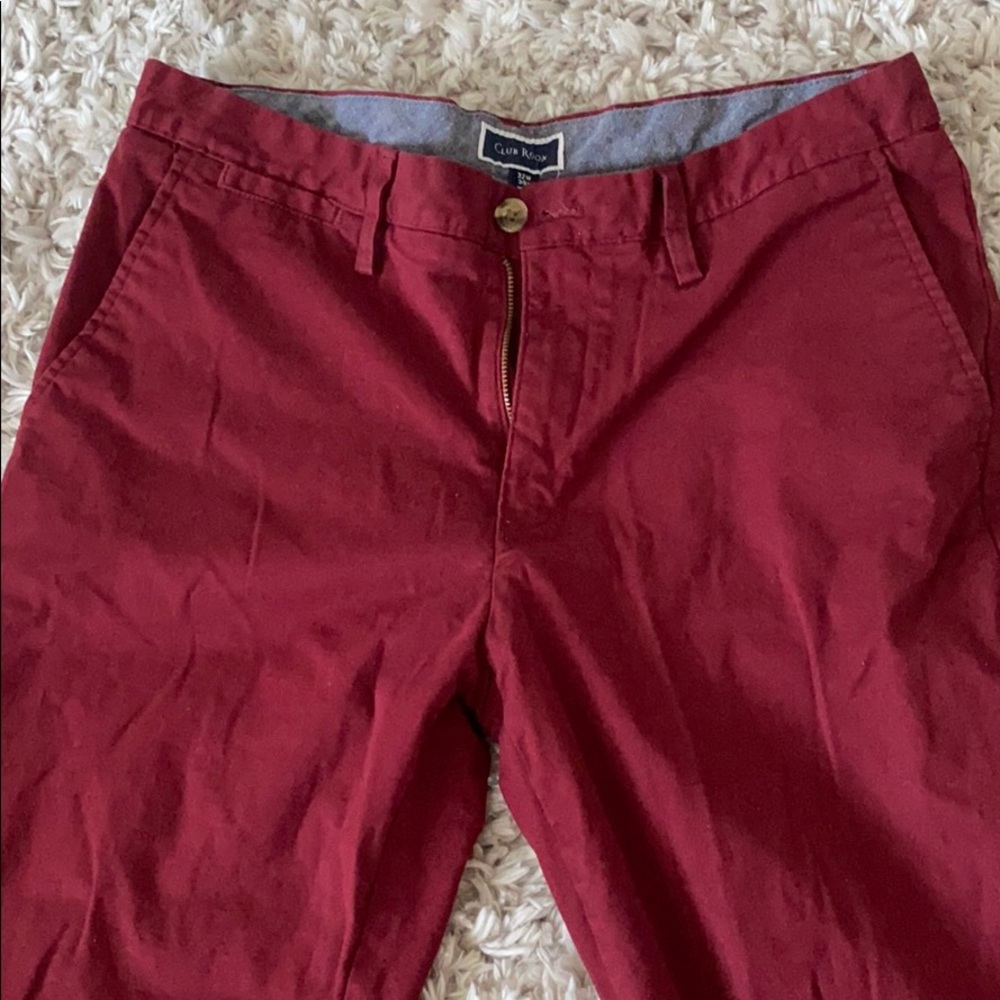 Club Room Red Pants